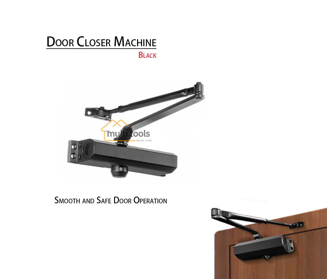 Door Closer Machine (Black)